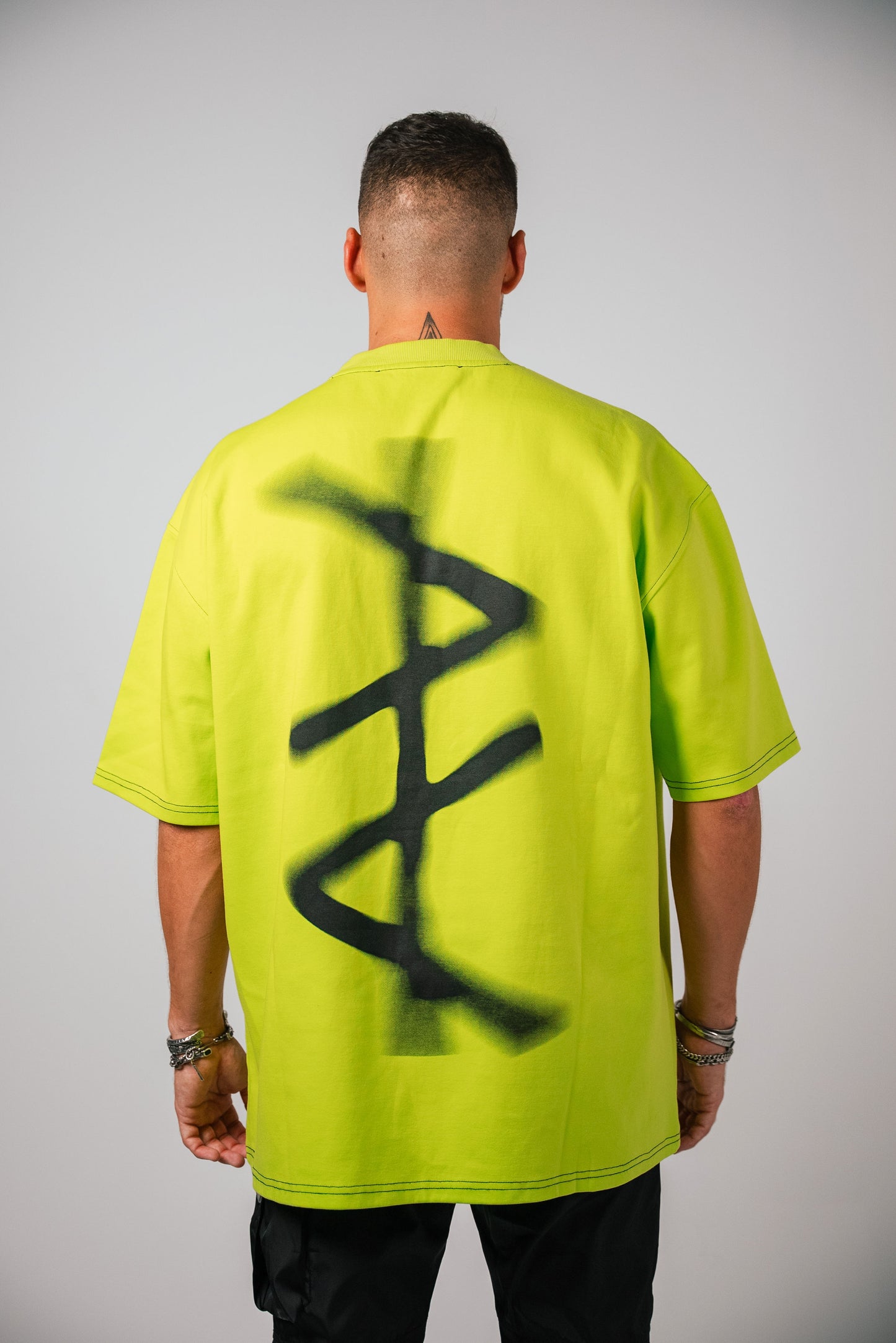 Artchimia l DOUBLE A CHARTREUSE OVERSIZED T-SHIRT