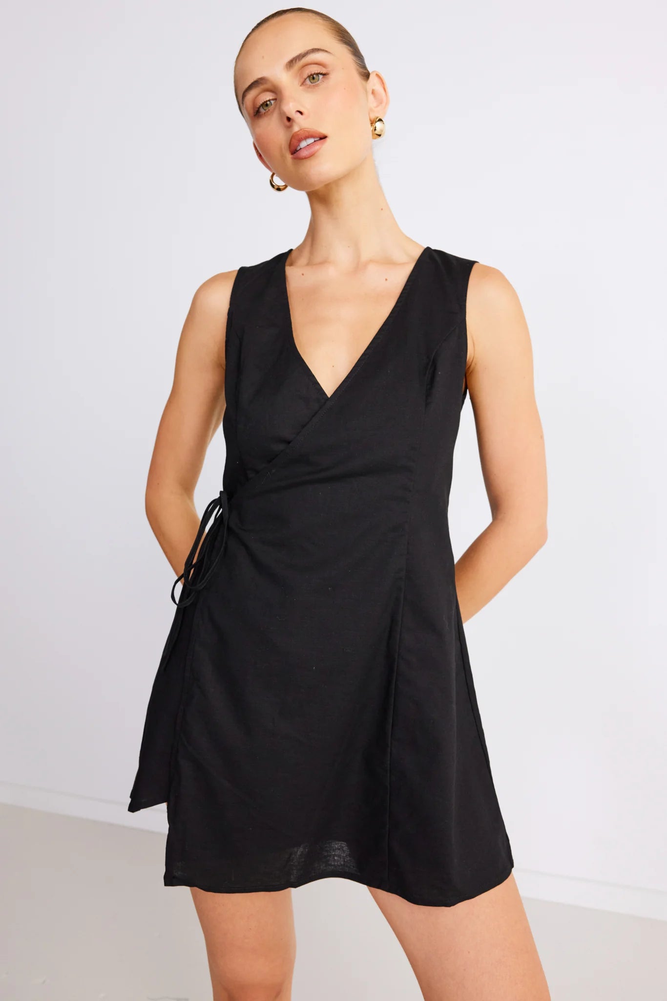 SNDYS - ELLIE WRAP DRESS