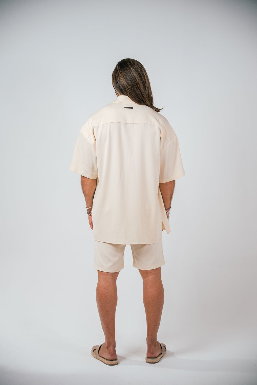 Artchimia l LOUNGE LUXE BEIGE CREAM SHORTS