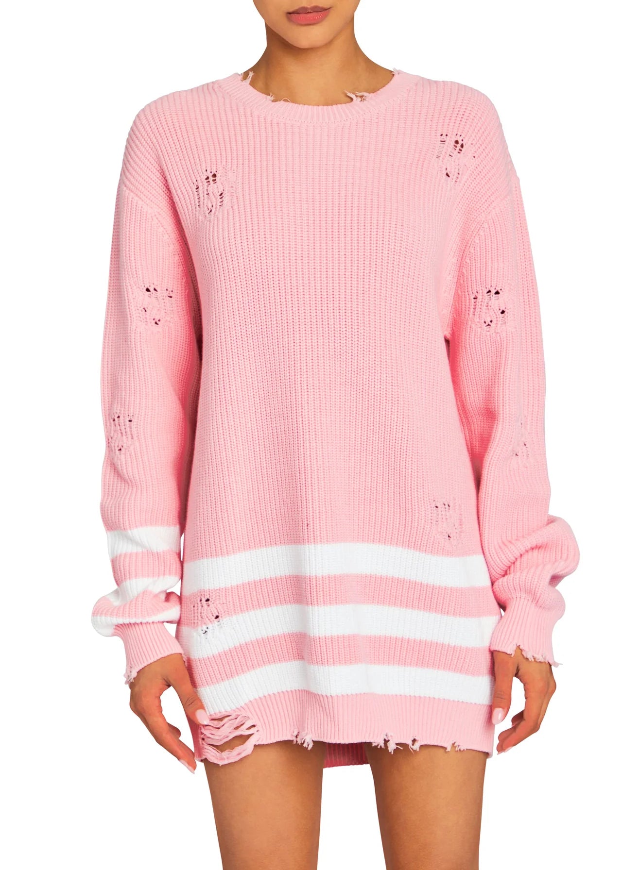 SEROYA - BABY PINK DEVIN SWEATER