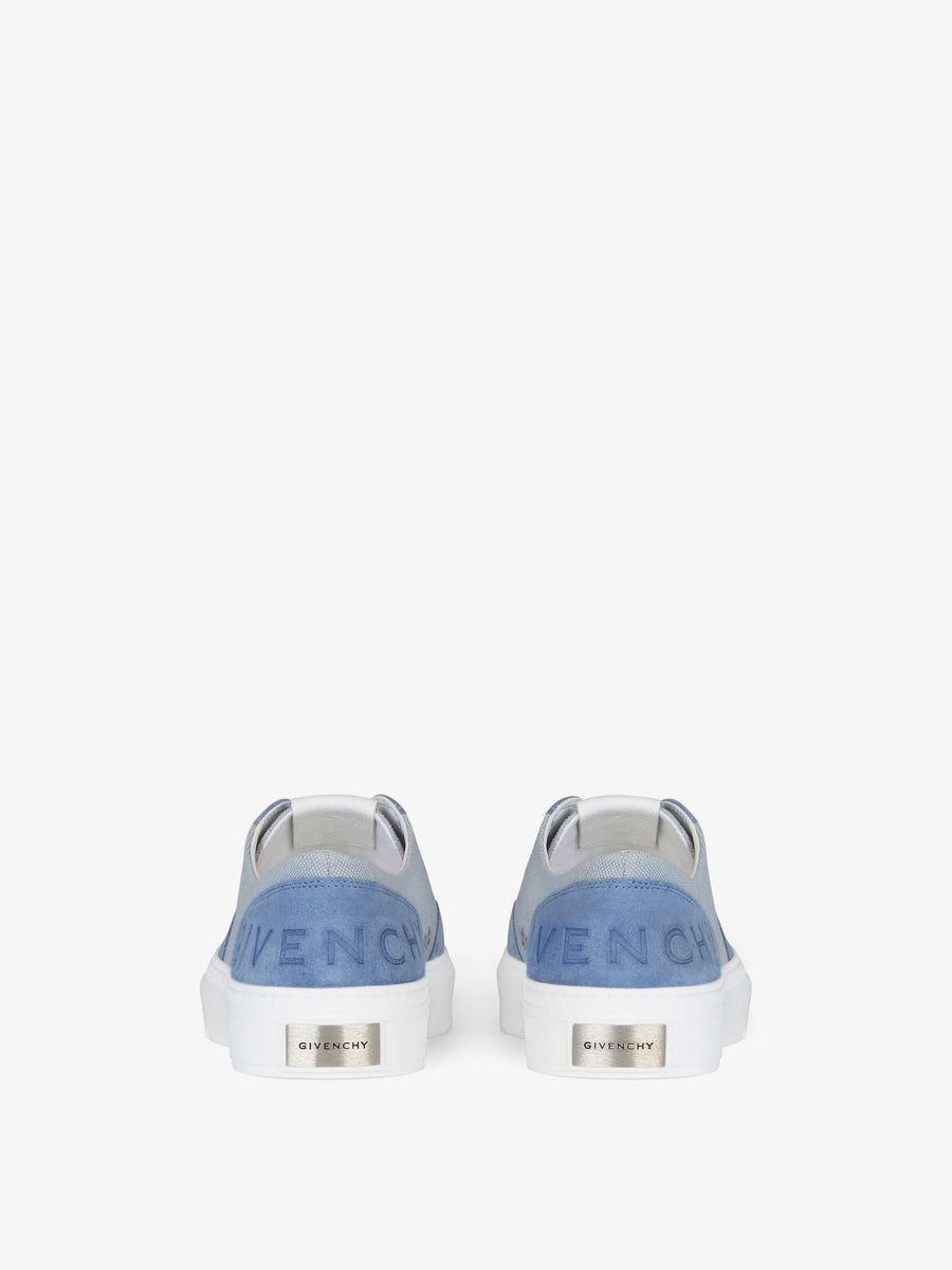 GIVENCHY City sneakers in canvas and suede