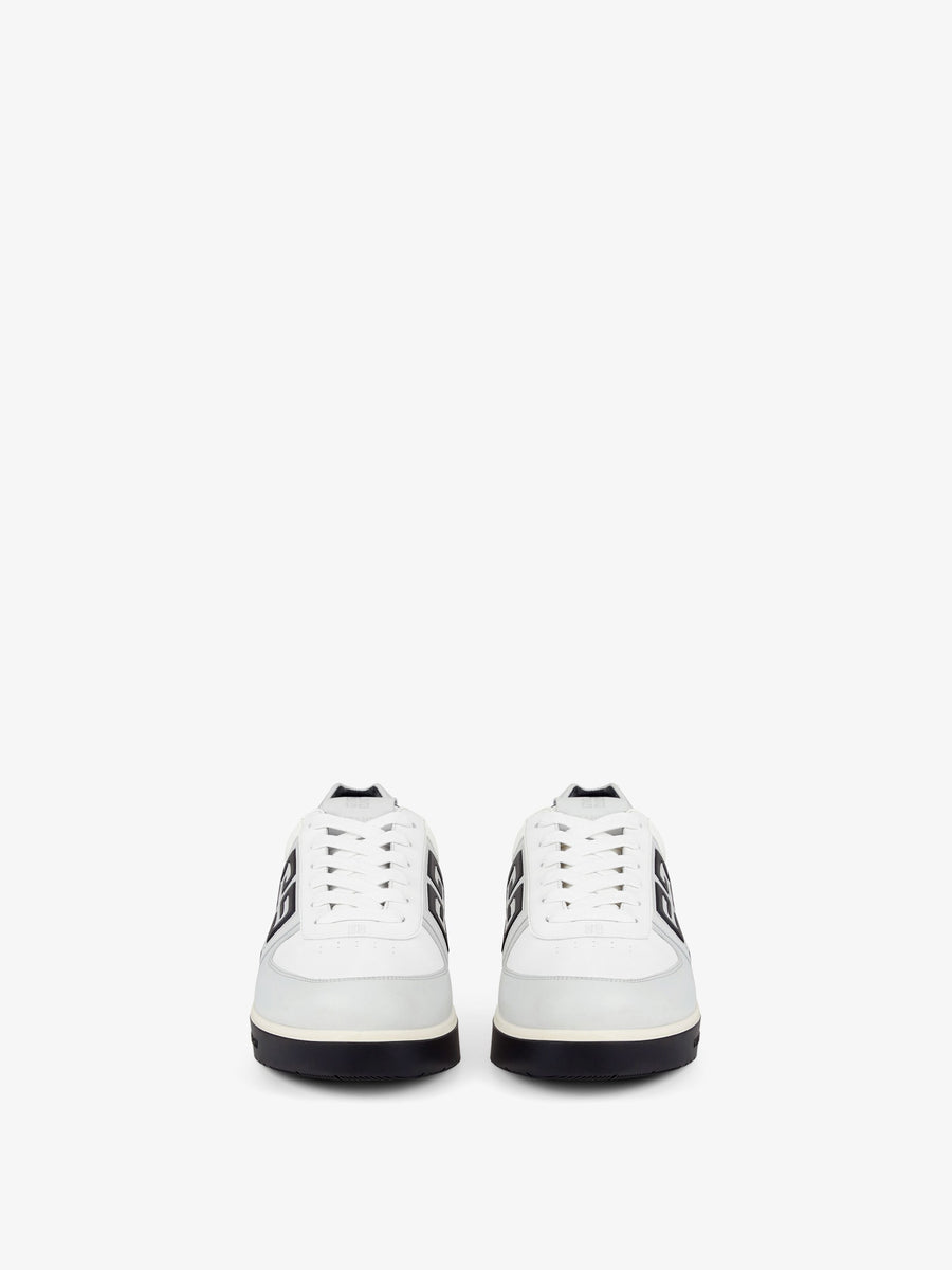 GIVENCHY G4 sneakers in leather and perforated leather
