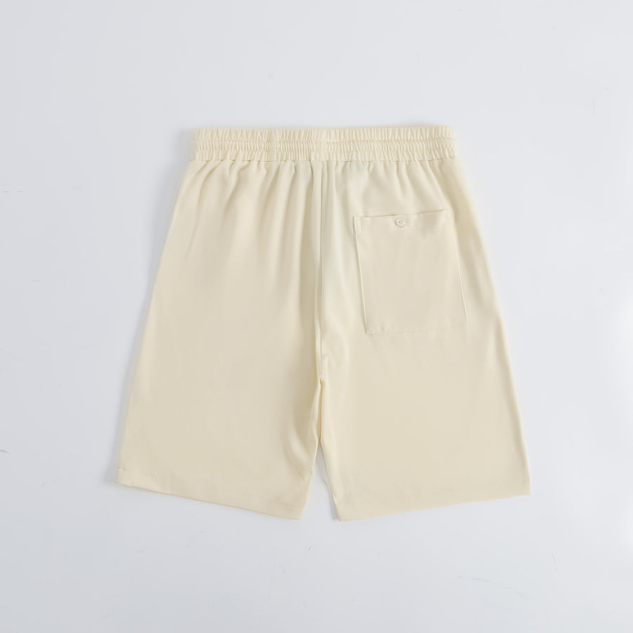 Artchimia l LOUNGE LUXE BEIGE CREAM SHORTS