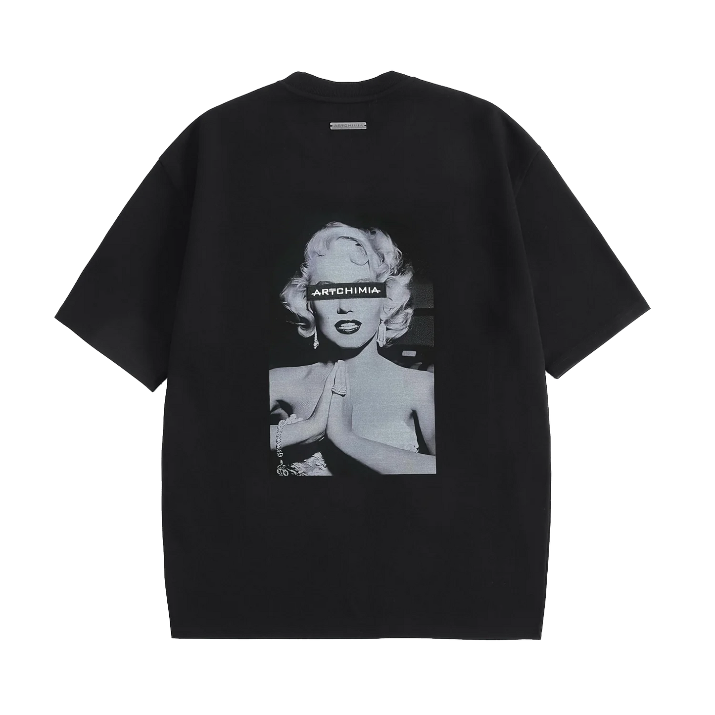 Artchimia l MM MERCI BLACK LUXE OVERSIZED T-SHIRT
