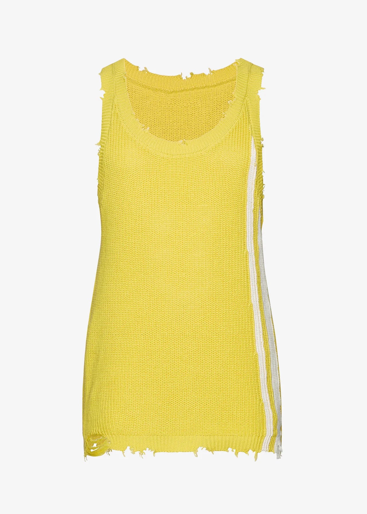 SEROYA - YANNIS TANK GREEN SHEEN WITH WHITE