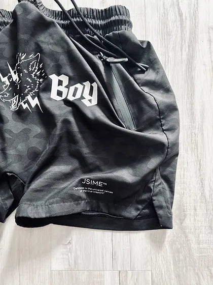 Lost Boy Camo Shorts | JSIME
